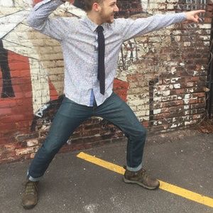 Mens Leather Timberland Hiking Boots